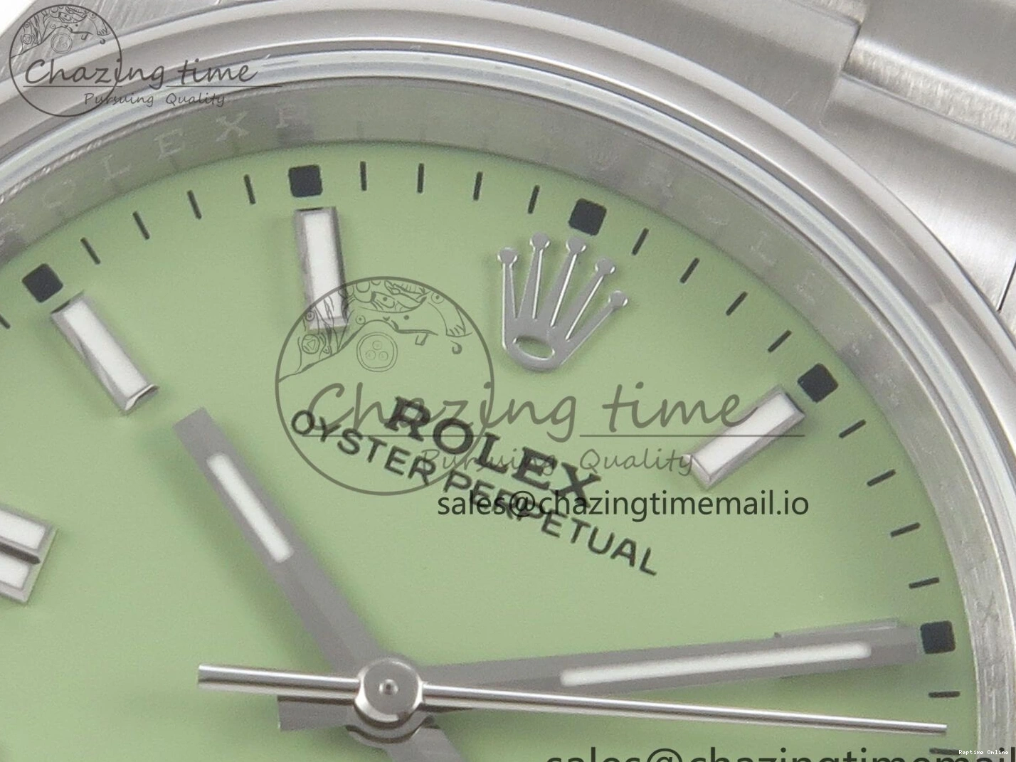 0505 2025 Oyster Perpetual 126000 36mm KRF 1:1 Best Edition 904L Steel Pistachio Green Dial VR WrinkleFree 127